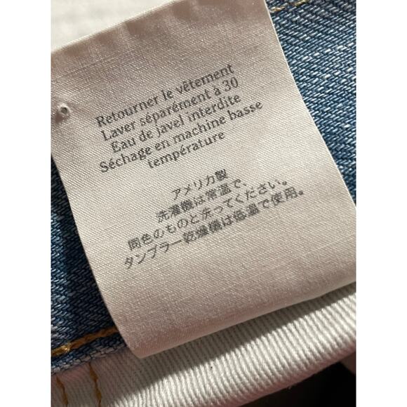 Simon Miller W894 Classic Skyland Jeans Cropped Straight Leg Womens 25 USA Blue - Picture 12 of 16